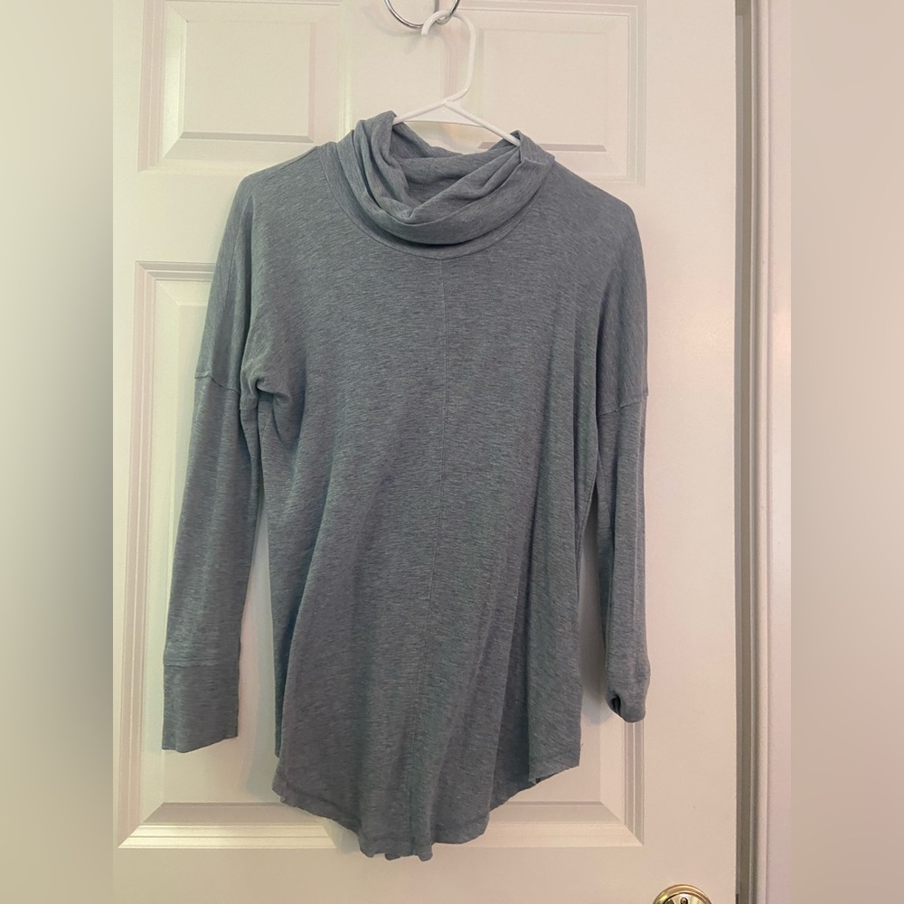 Light teal long sleeve